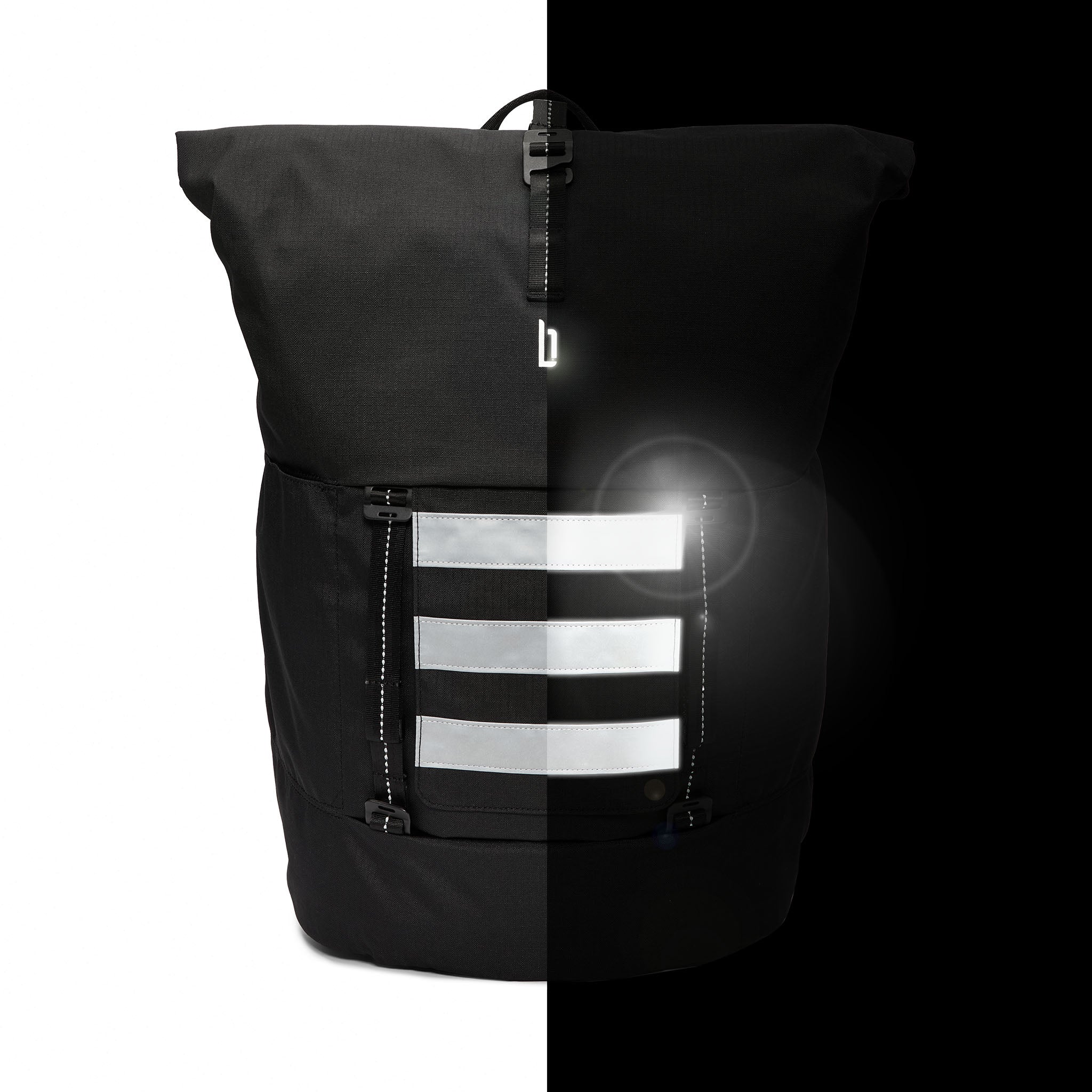 Urbaneer Rolltop Black Reflective - Lilienthal Berlin
