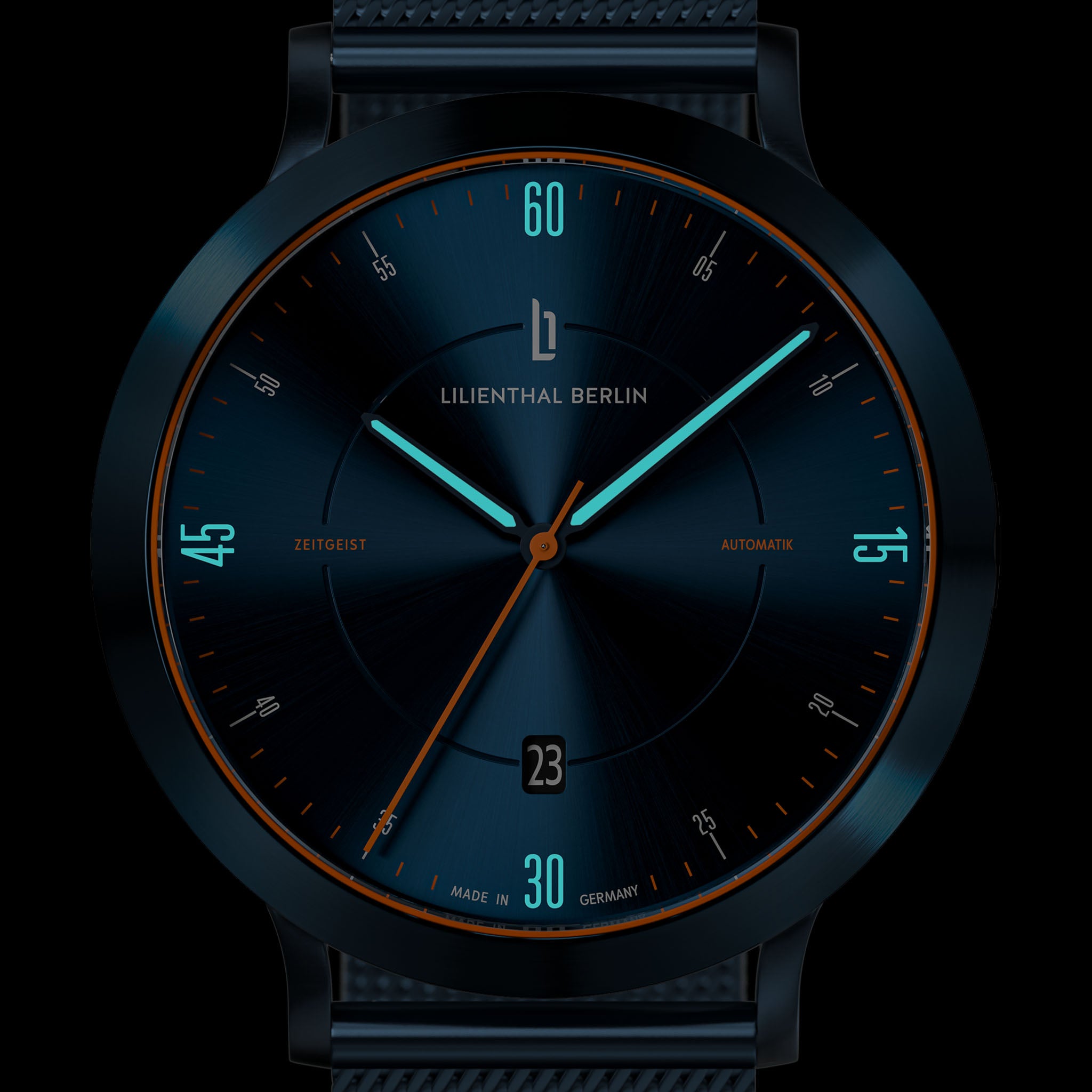 Zeitgeist Automatik Blue Orange - Lilienthal Berlin