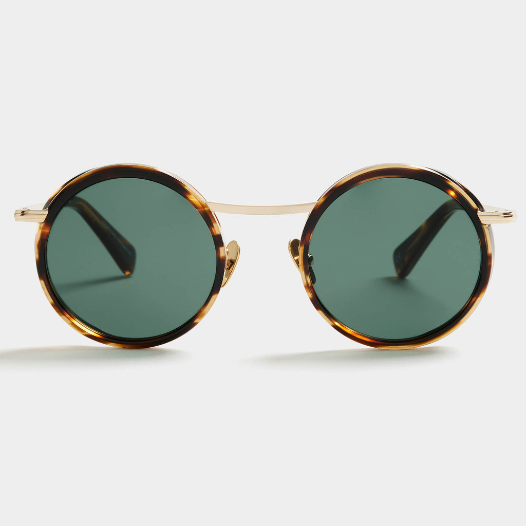 Chillwave – Brushed Gold Tortoise / Green