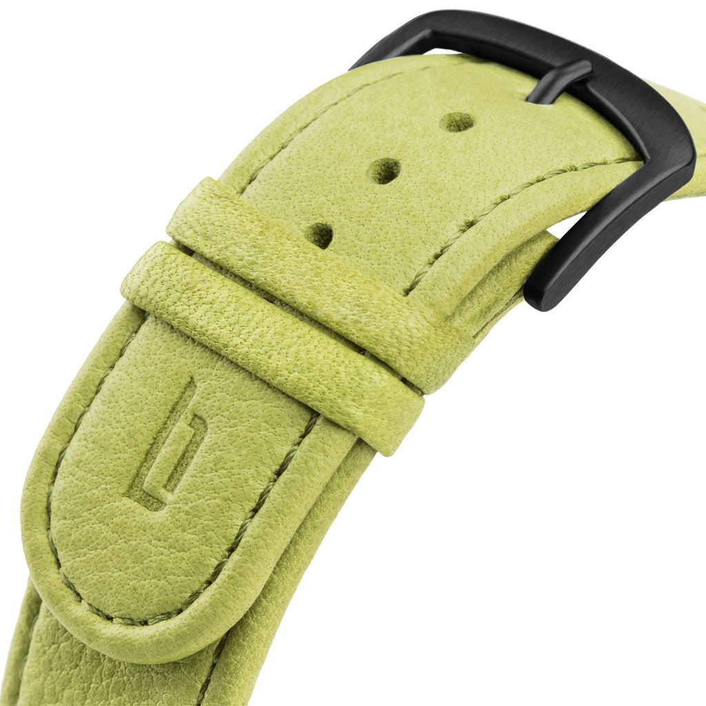 Leather Strap – Light Green