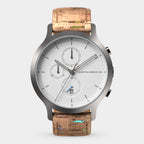 Chronograph – Dark Silver White