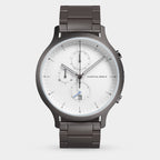 Chronograph – Dark Silver White
