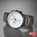 Chronograph – Dark Silver White