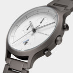 Chronograph – Dark Silver White