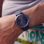 Chronograph – Blue Orange