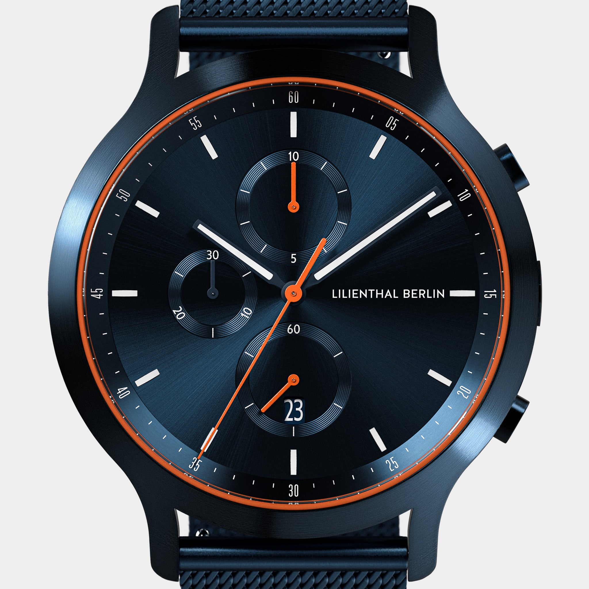 Chronograph – Blue Orange