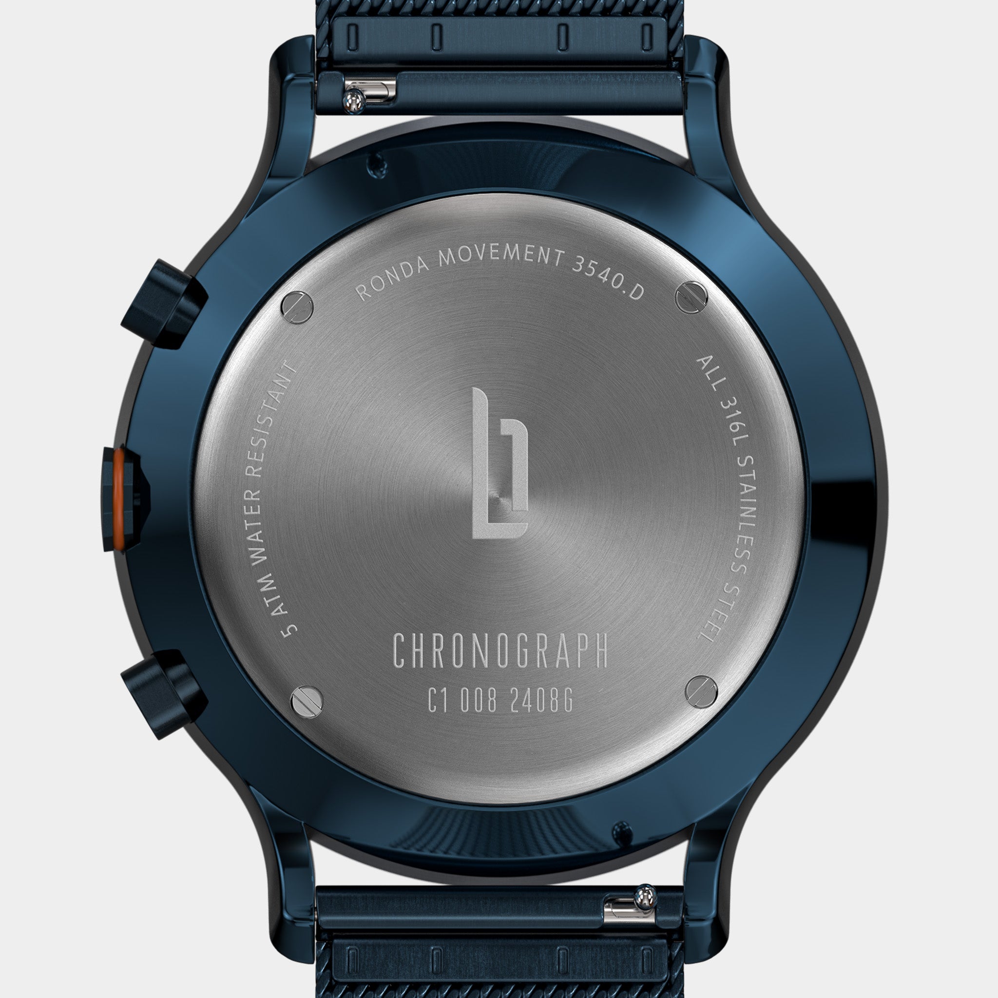 Chronograph – Blue Orange