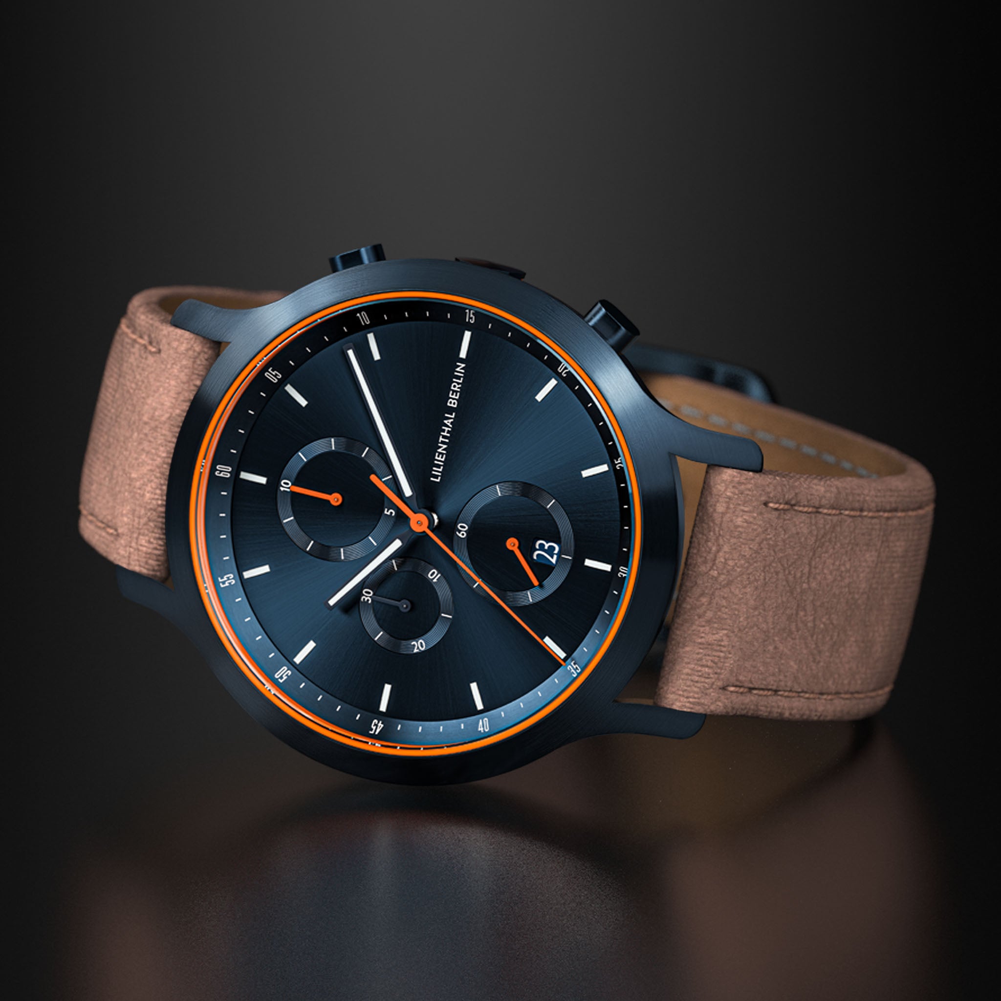 Chronograph – Blue Orange