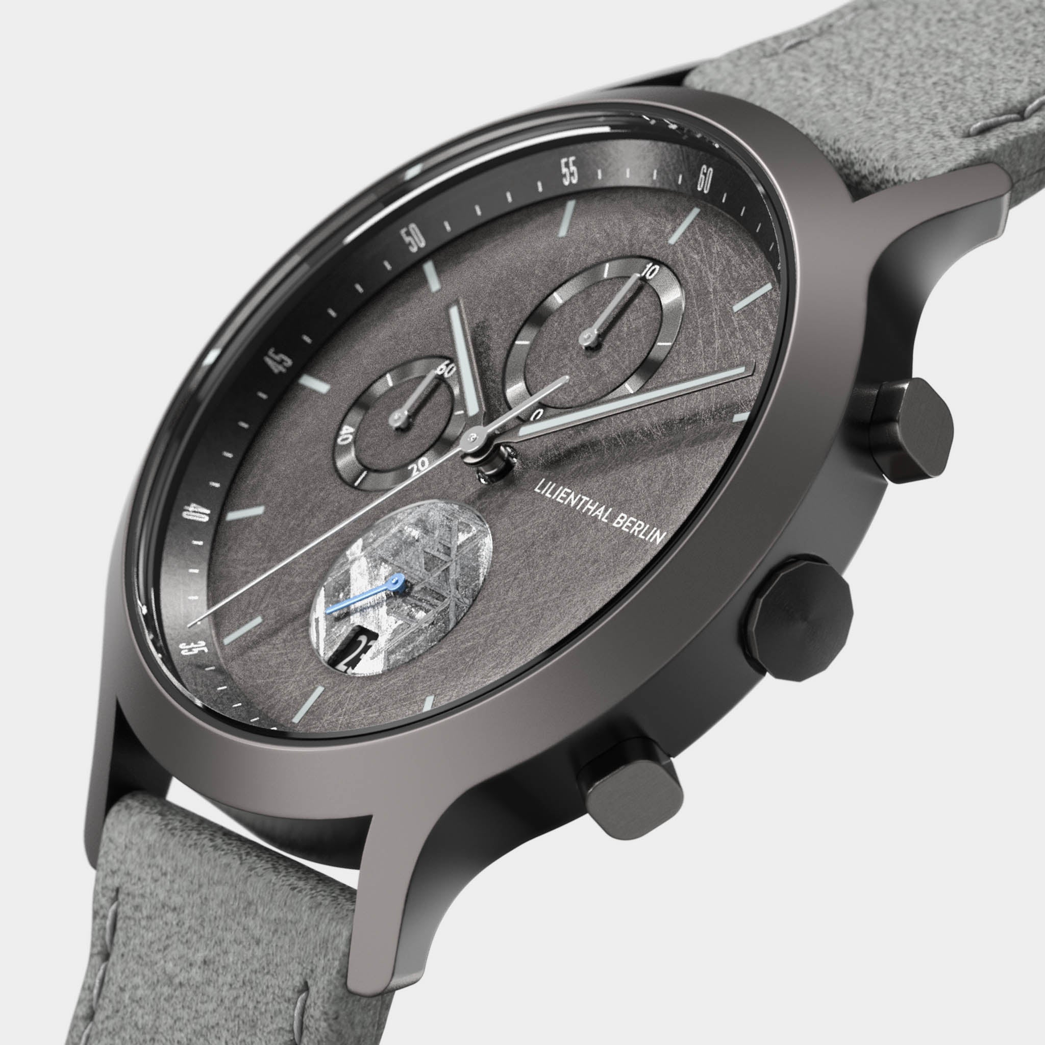Chronograph Meteorite – Cosmic Gray