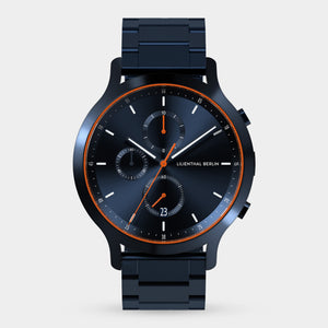 Chronograph – Blue Orange