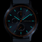 Chronograph – Blue Orange