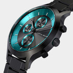 Chronograph LP – Black Cyan