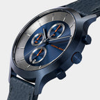 Chronograph LP – Blue Silver