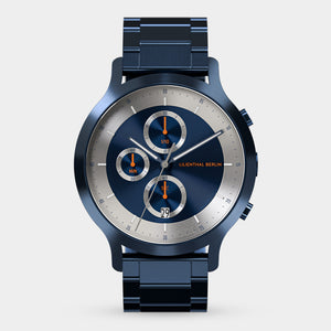 Chronograph LP – Blue Silver