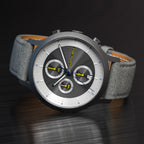 Chronograph LP – Dark Silver White