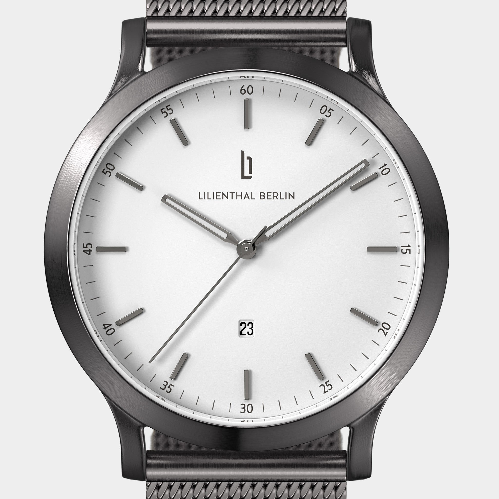 Huxley – Dark Silver White