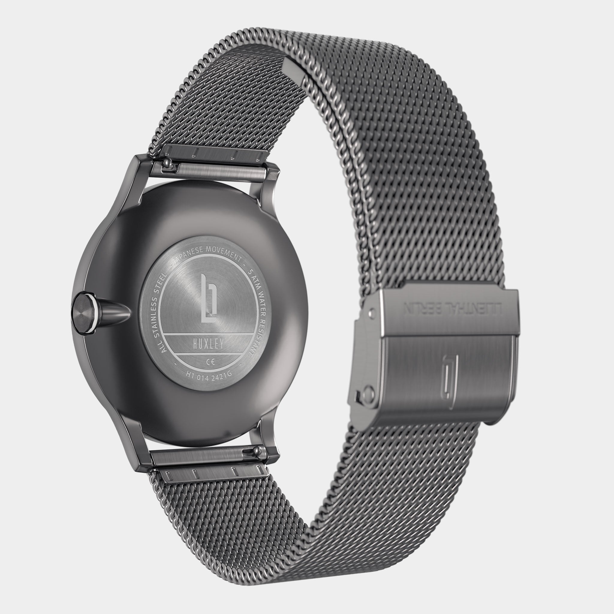 Huxley – Dark Silver White