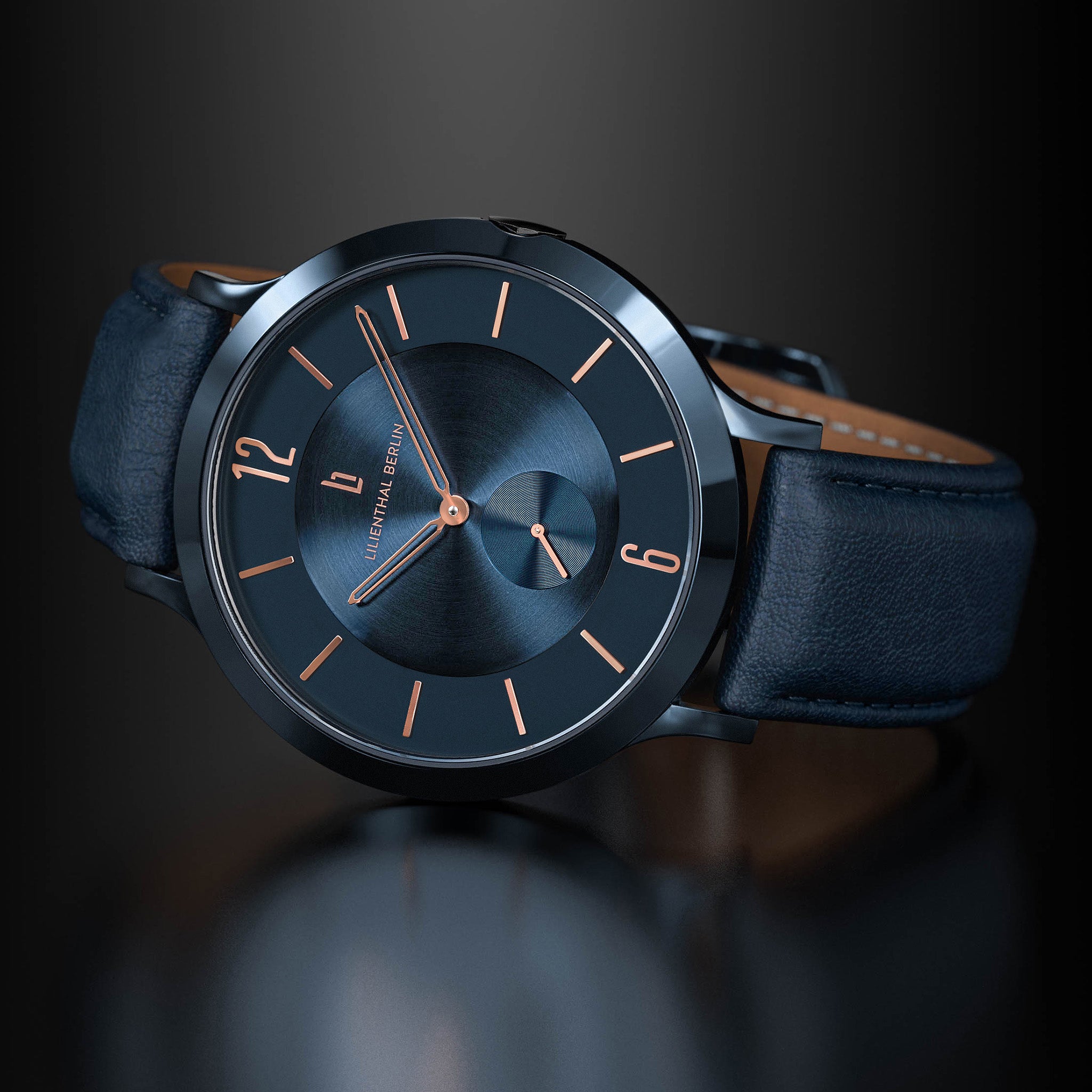 The Classic – Blue Rose Gold