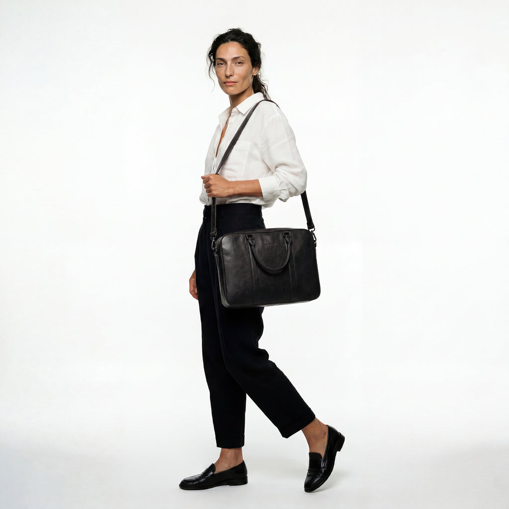 Virtuoso Classic Briefcase – Black