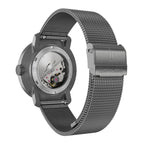 Neolux Day Date Dark Silver Blue - Lilienthal Berlin