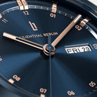 Neolux Day Date Blue Rose Gold - Lilienthal Berlin