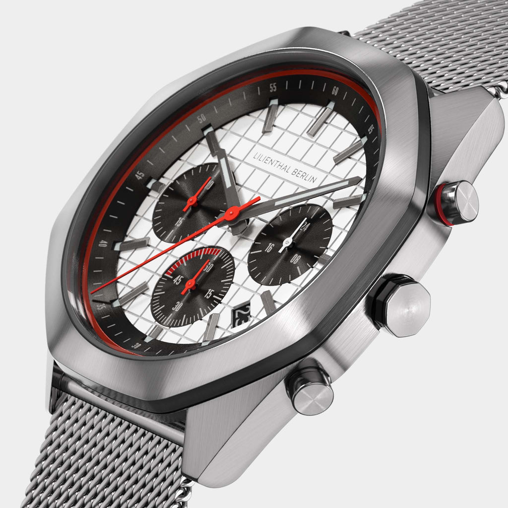 Octachrono – Silver Red