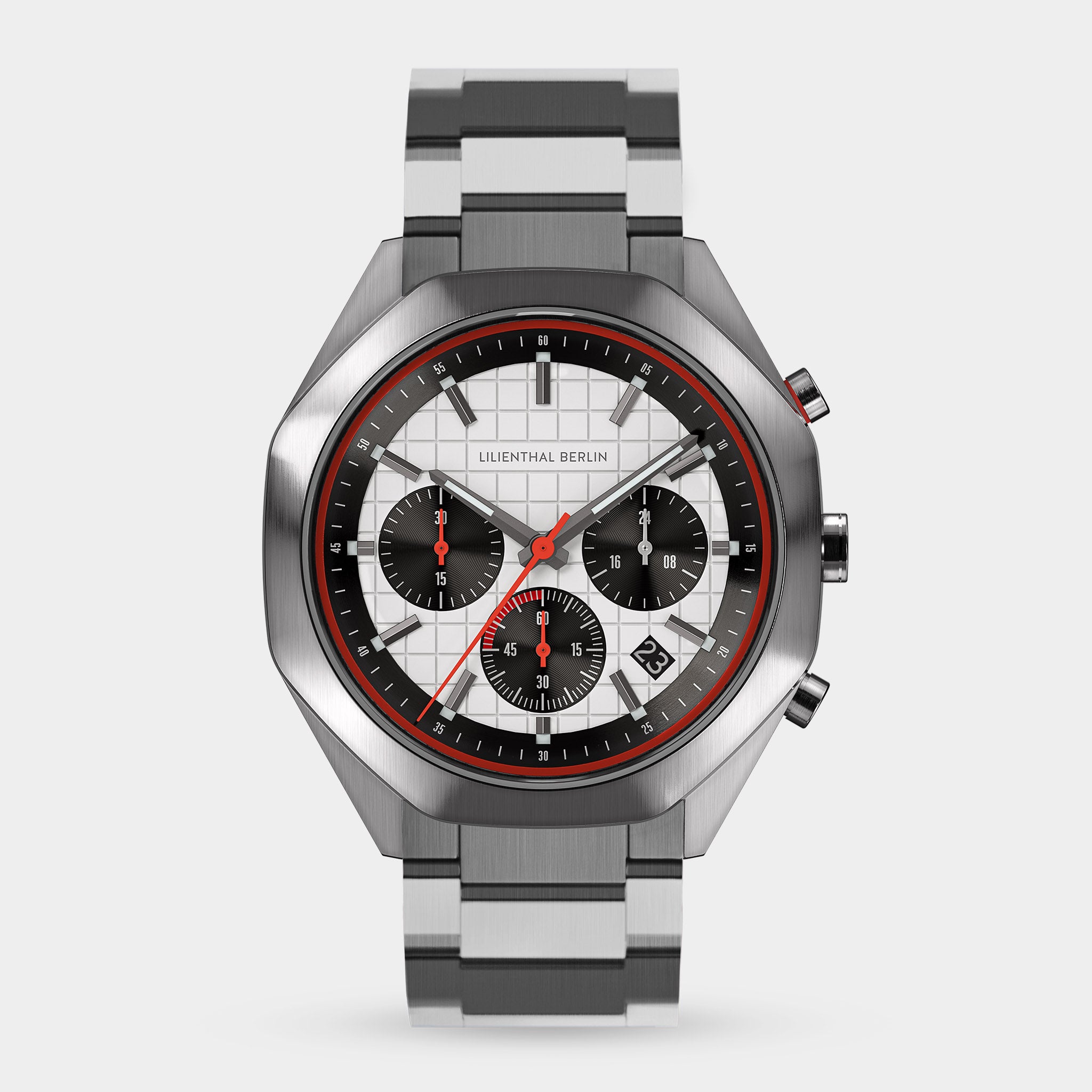 Octachrono – Silver Red