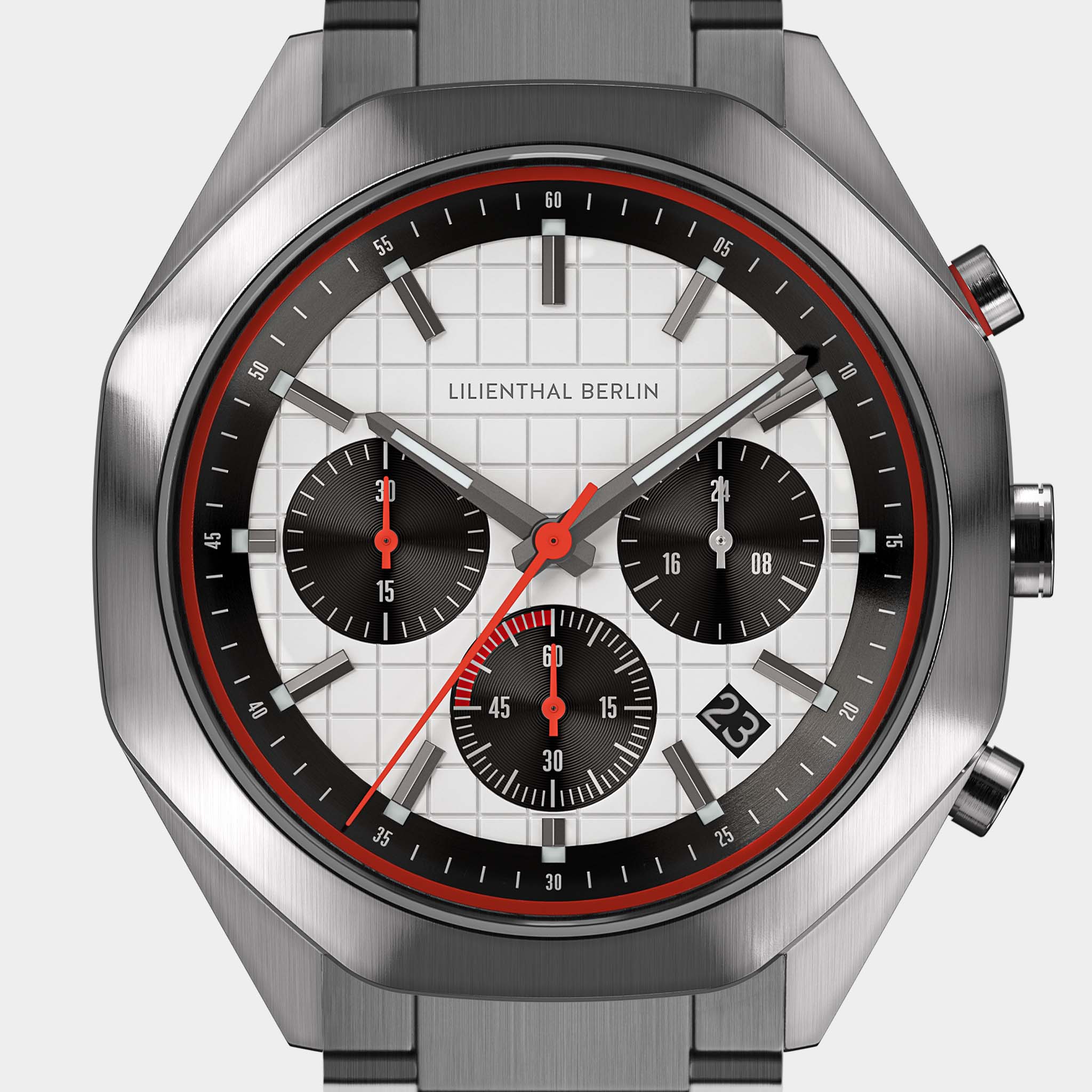 Octachrono – Silver Red