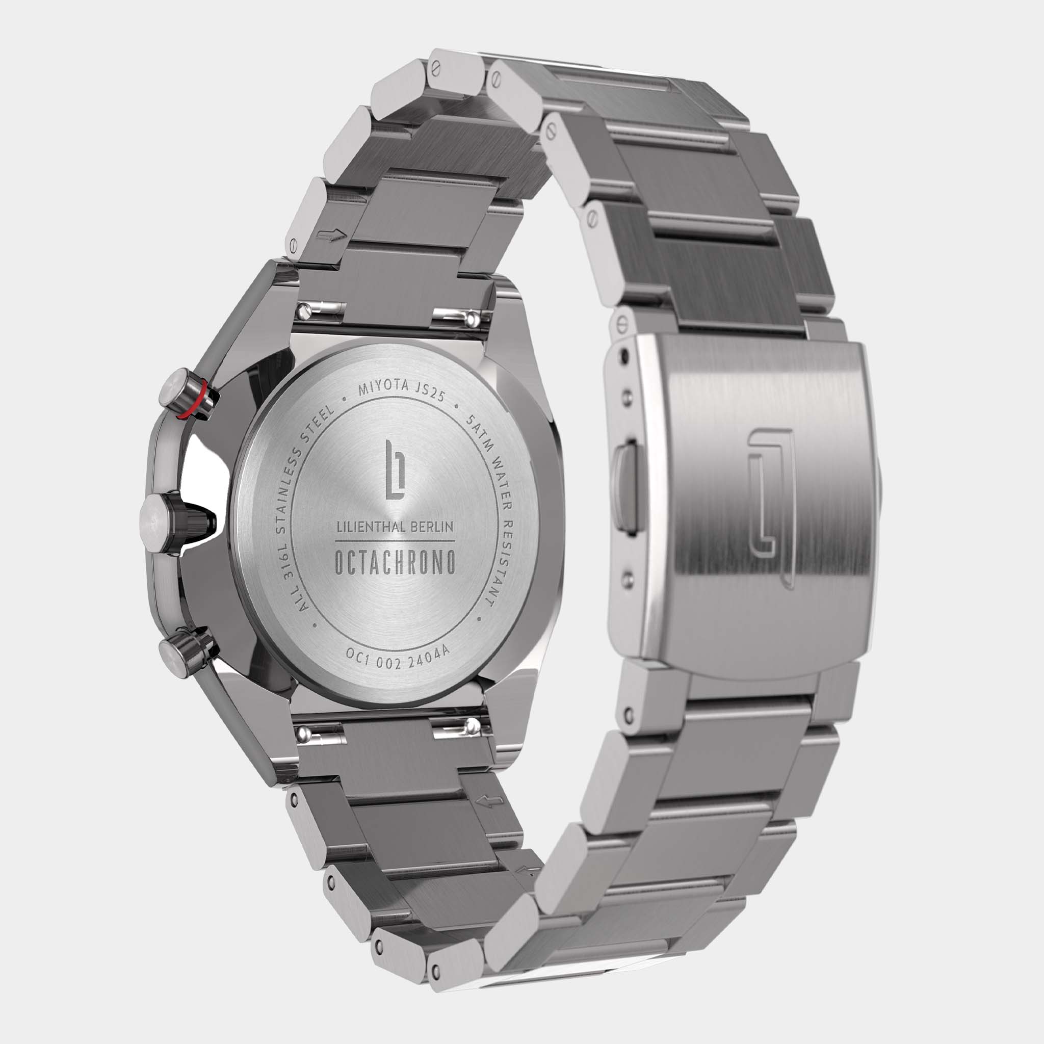 Octachrono – Silver Red