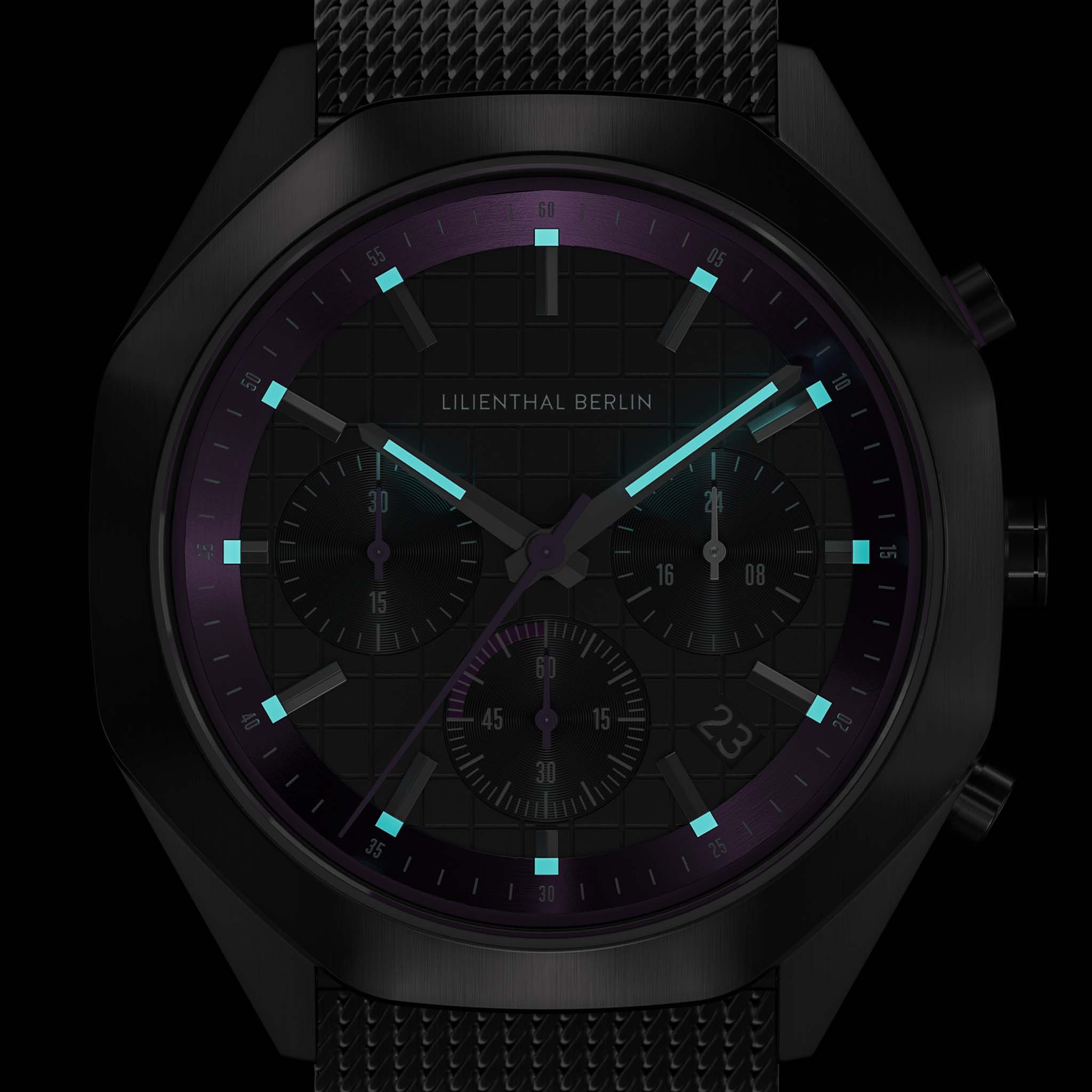 Octachrono – Dark Silver Purple