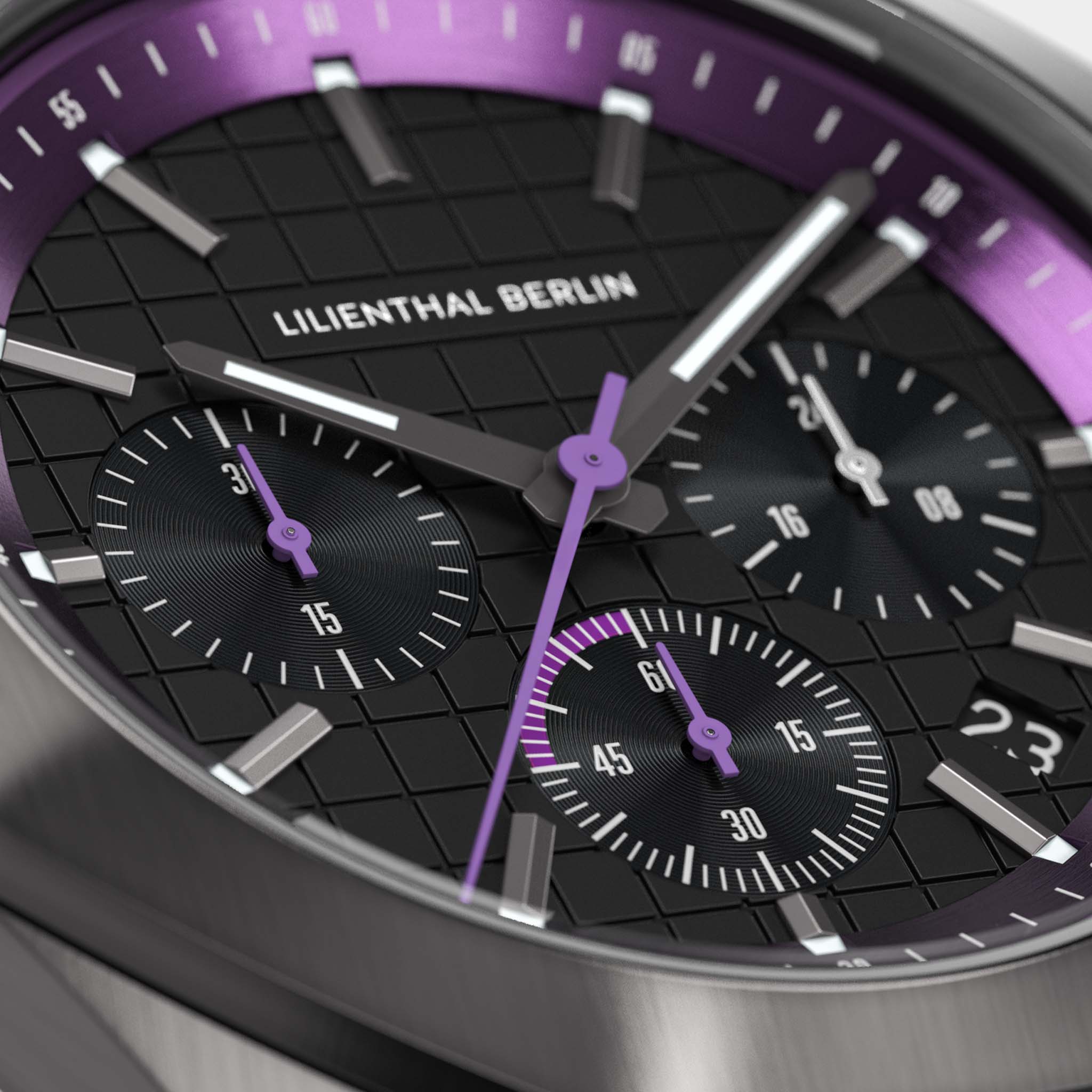 Octachrono – Dark Silver Purple