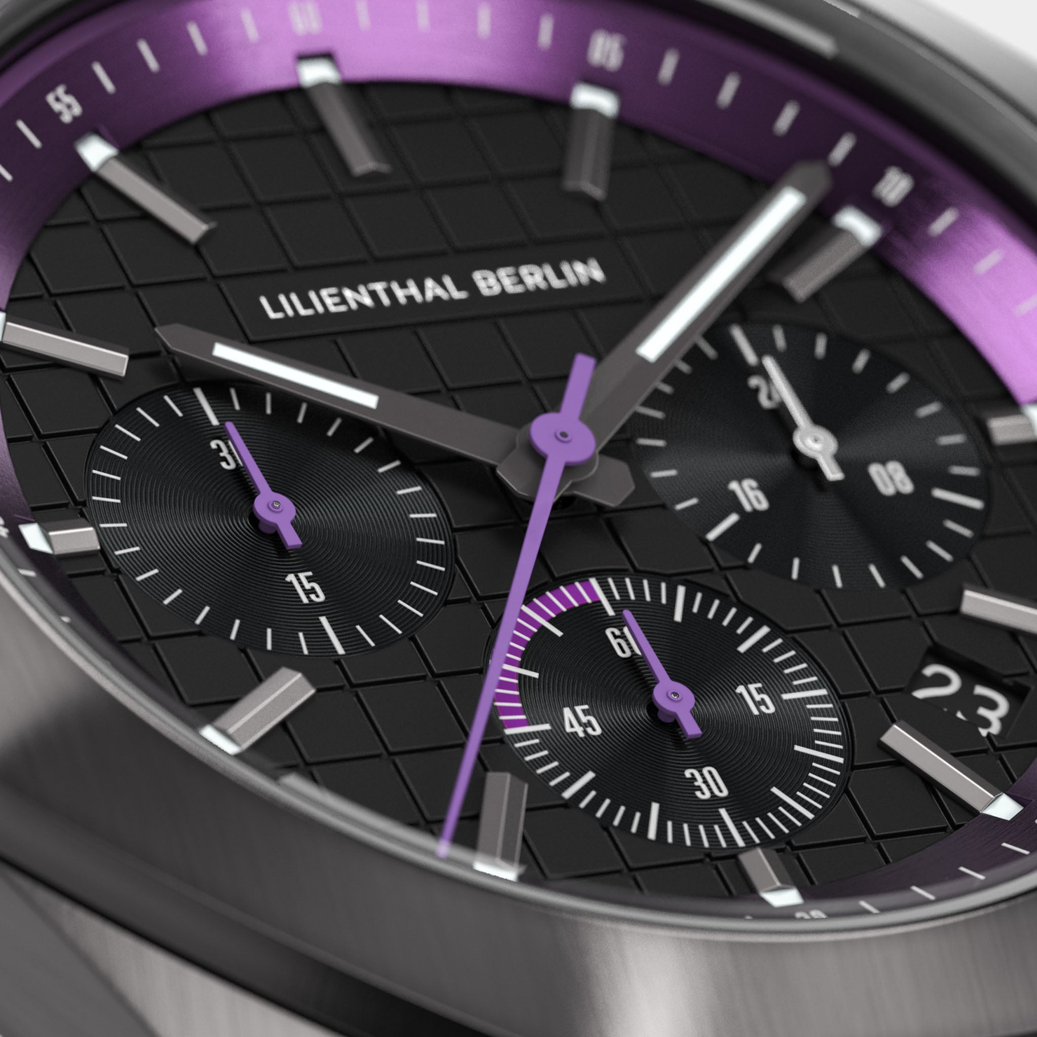 Octachrono – Dark Silver Purple