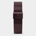 Mesh Strap – Burgundy Brushed