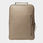 Minimalist Backpack Cactus Leather Sand - Lilienthal Berlin