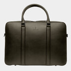Classic Briefcase Cactus Leather Khaki - Lilienthal Berlin