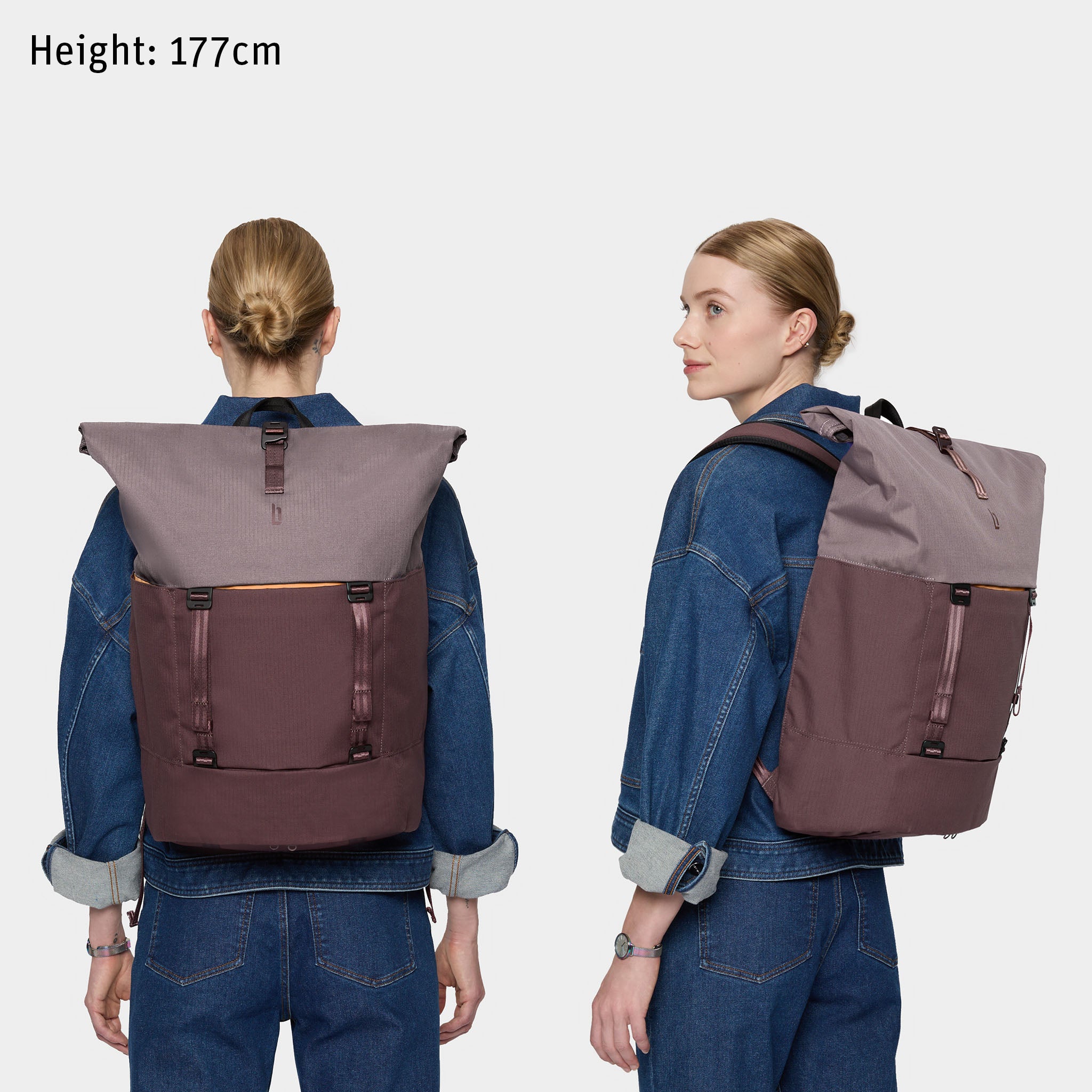 Urbaneer Rolltop - Aubergine - Lilienthal Berlin