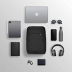 Urbaneer 3-in-1 Daypack Recycled Polyester Black - Lilienthal Berlin