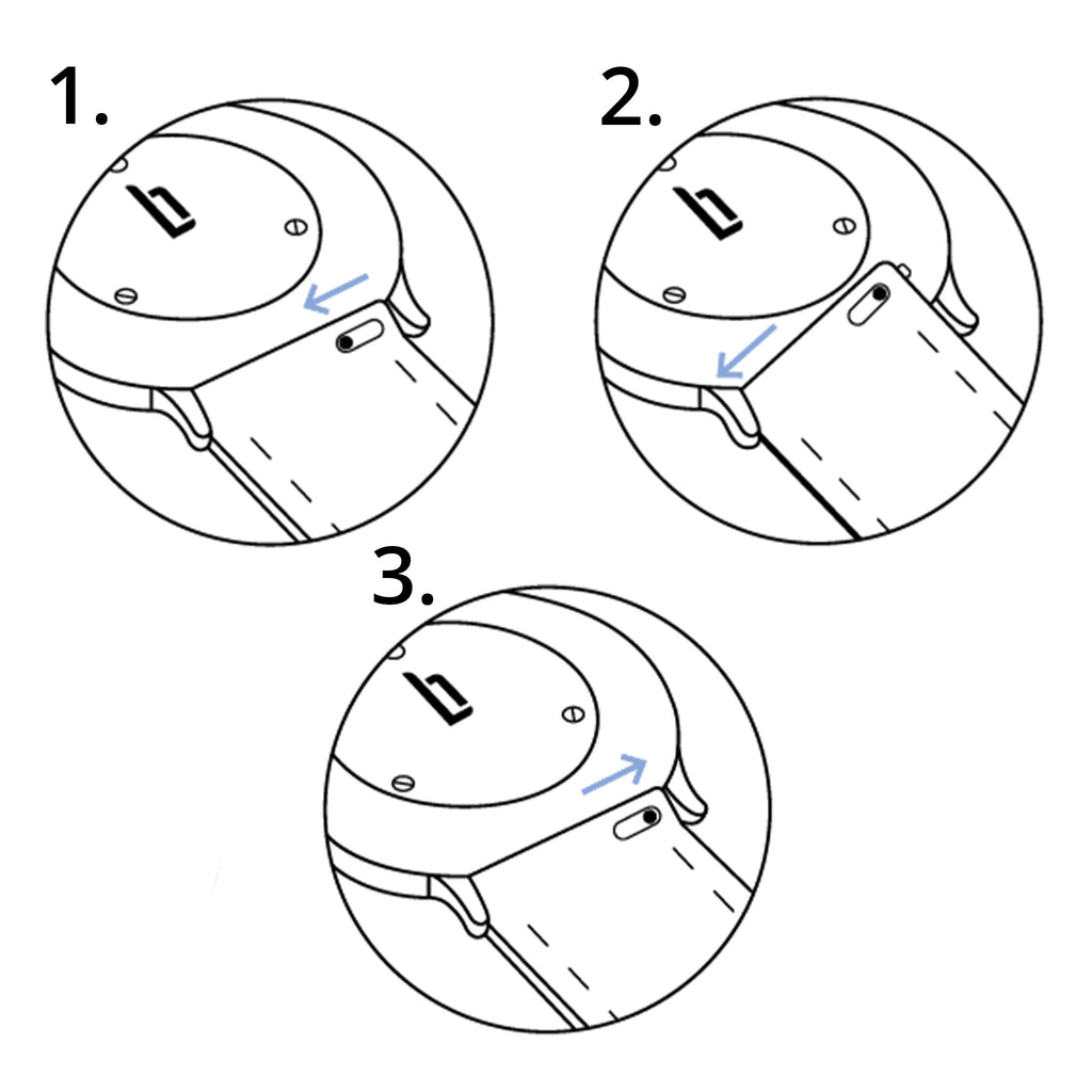 Stainless Steel Strap – Blue Matte