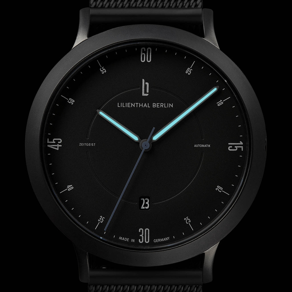 Zeitgeist Automatik All Black - Lilienthal Berlin