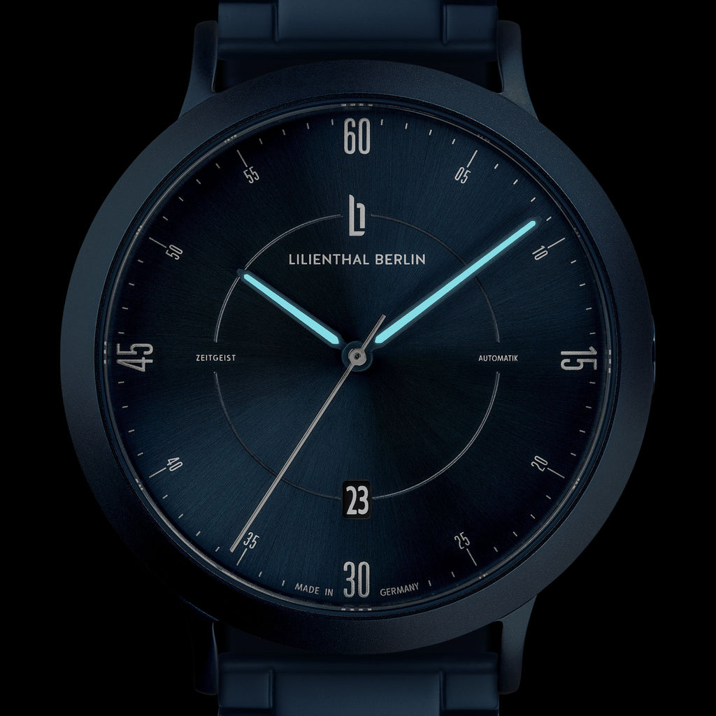 Zeitgeist Automatik All Blue - Lilienthal Berlin