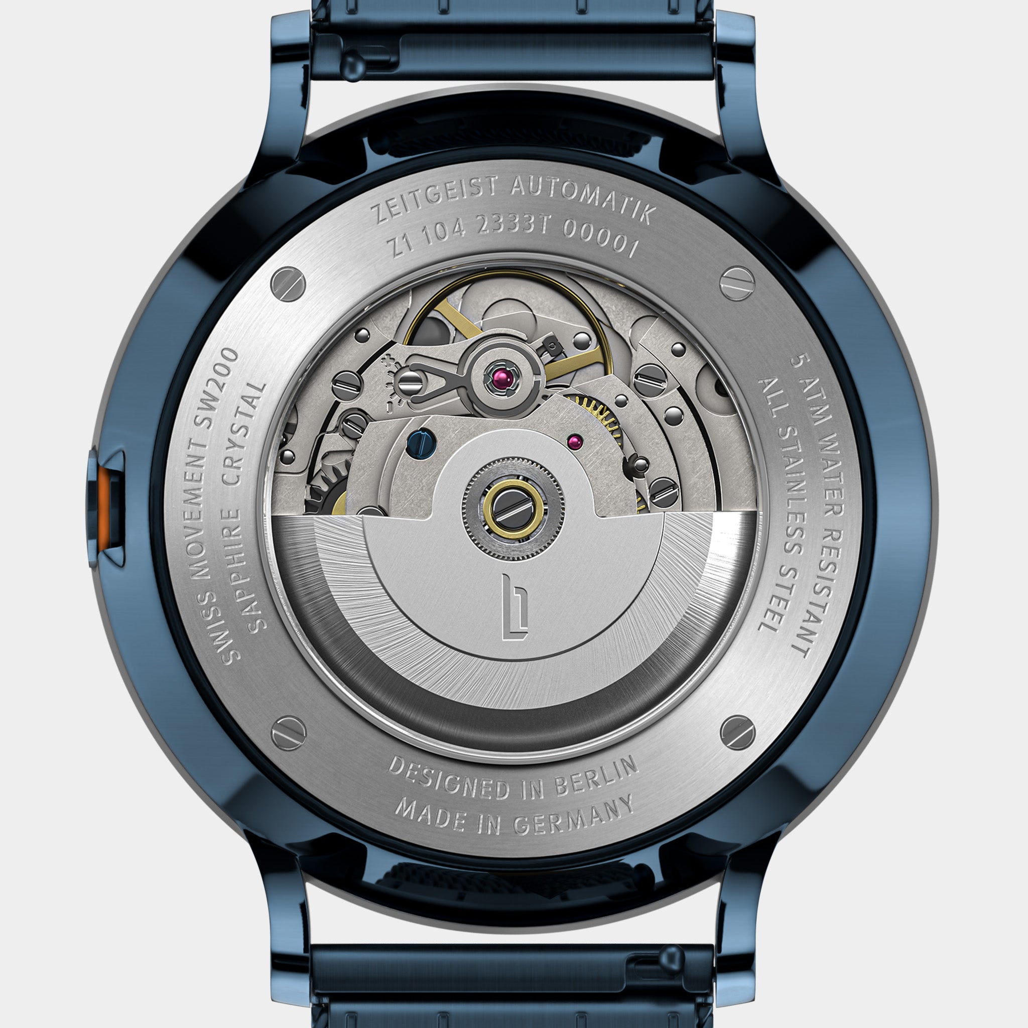 Zeitgeist Automatik Blue Orange