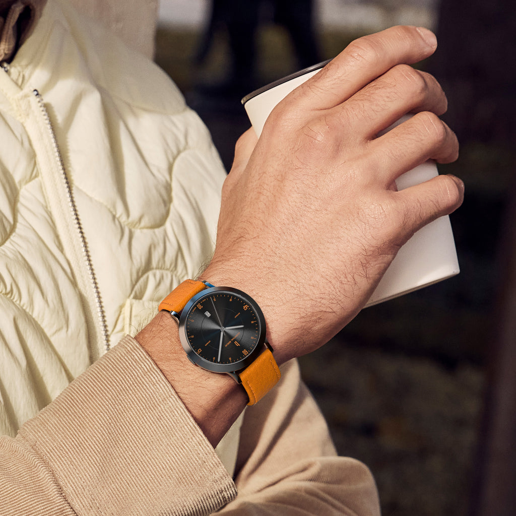 Zeitgeist Automatik – Dark Silver Orange