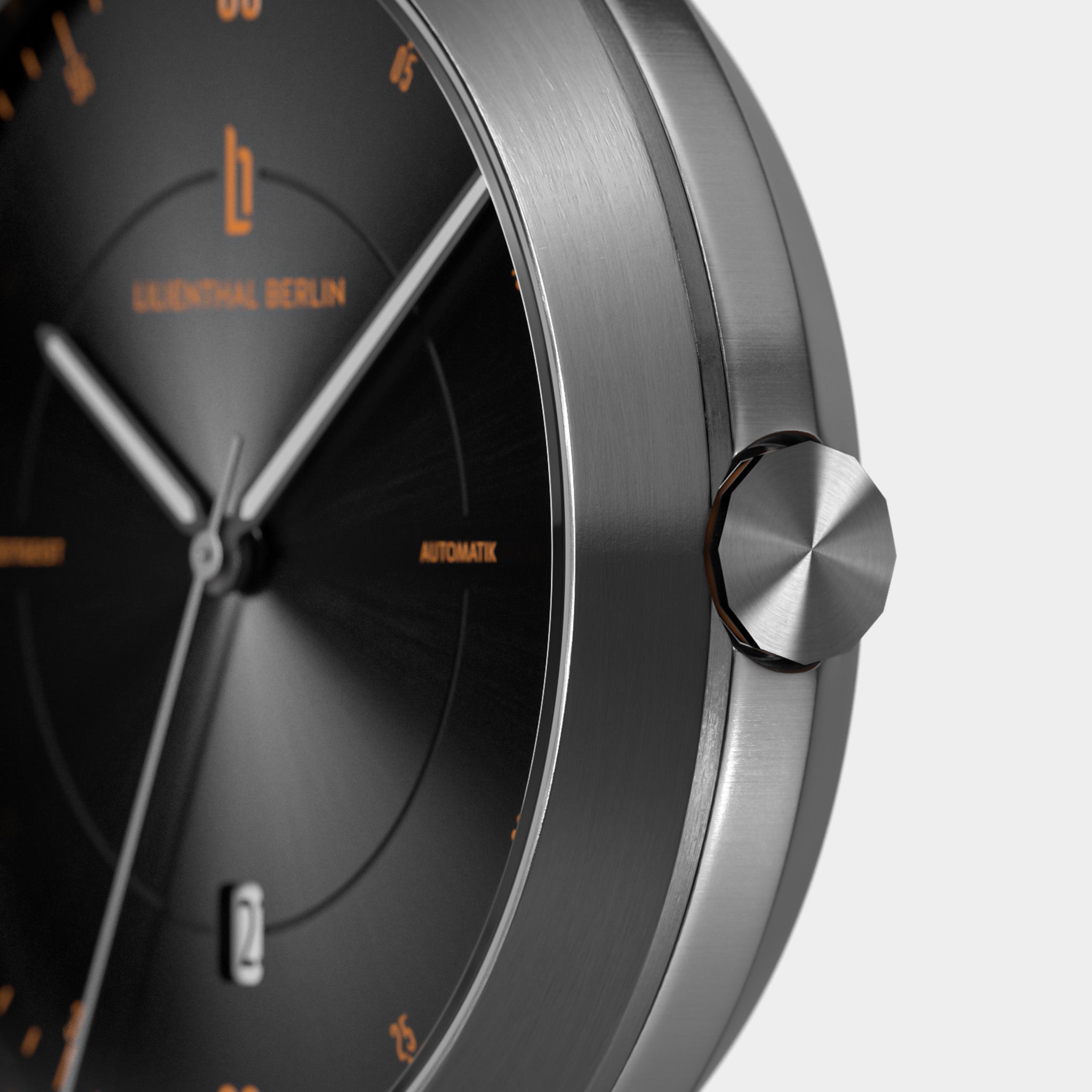 Zeitgeist Automatik – Dark Silver Orange