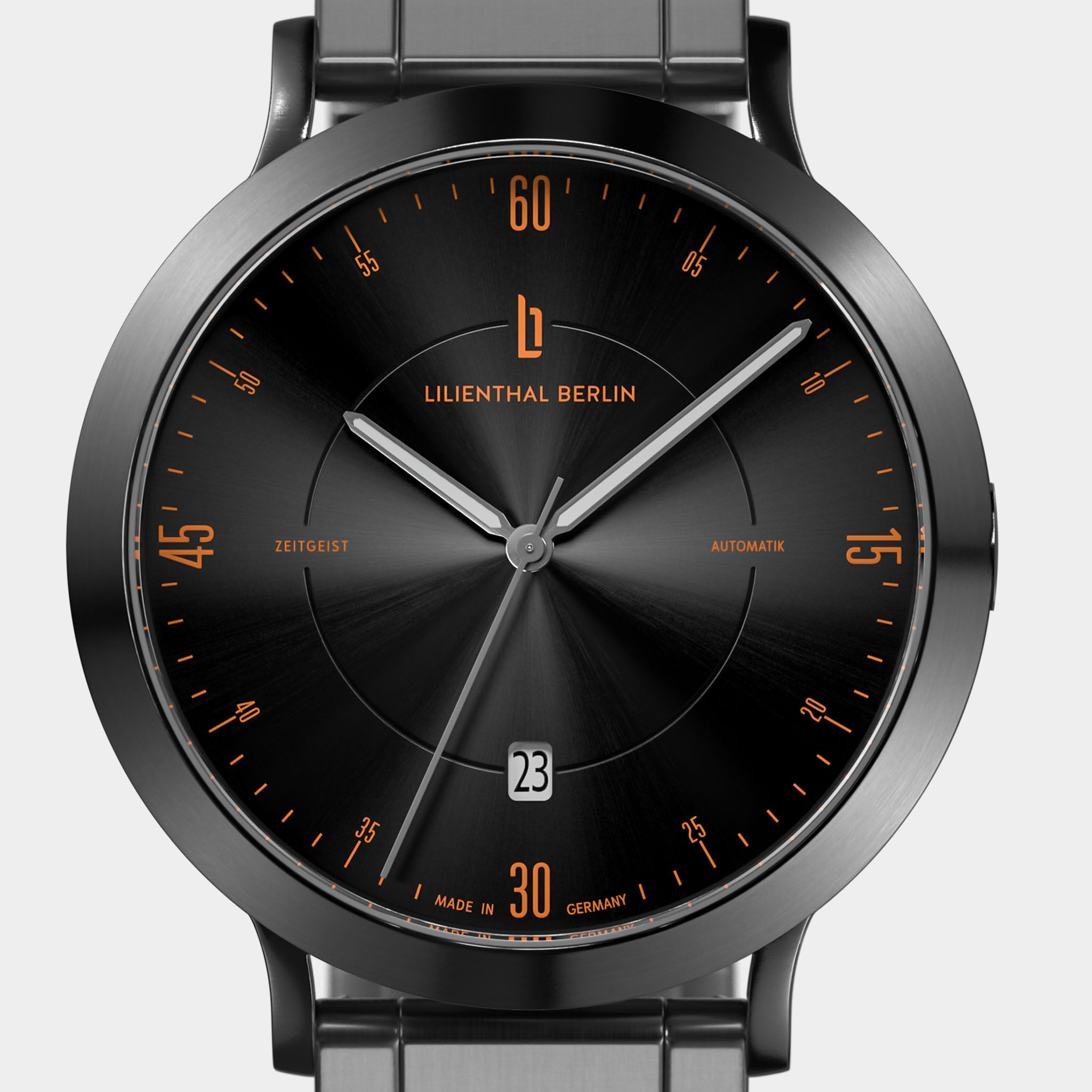 Zeitgeist Automatik – Dark Silver Orange