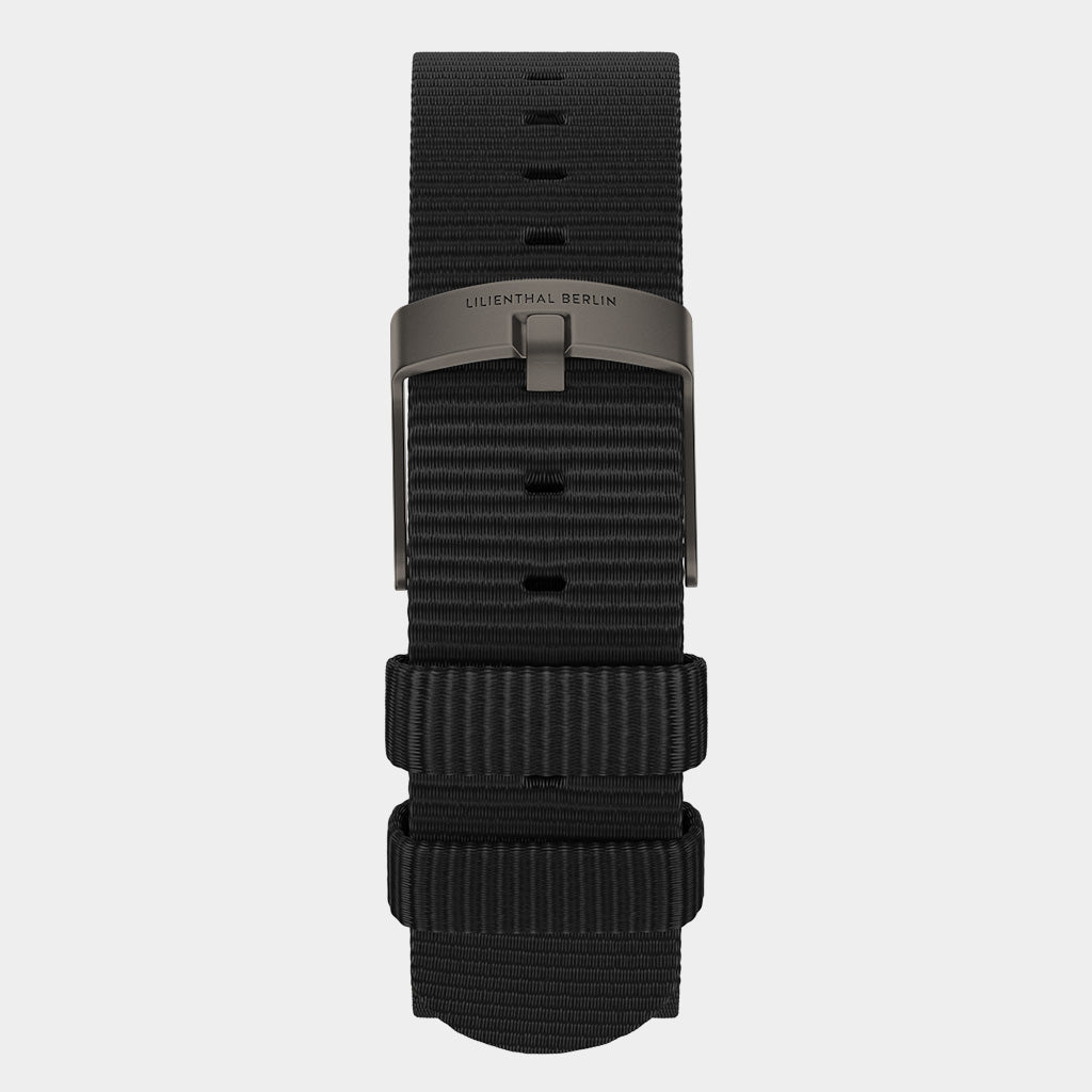 Textile Strap – Black Matte